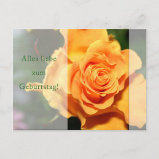 Geburtstag Postkarte