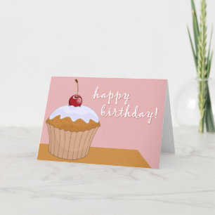 Geburtstag : riesiger Kuchen : Karte