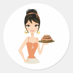 Geburtstag Runder Aufkleber