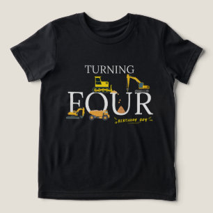 Geburtstag Shirt Boy Dump Truck Bagger