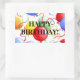Geburtstag Sticker Happy Birthday Balloons (Tasche)