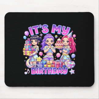 Geburtstag Süß Chibi K-p Geburtstag K p Kinder Mousepad