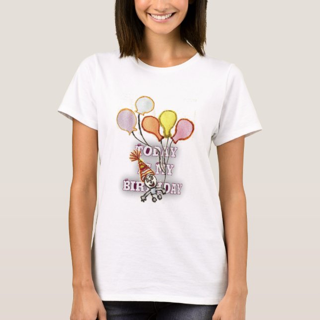Geburtstag T-Shirt (Vorderseite)