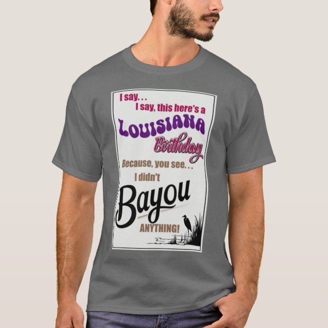 Geburtstag T-Shirt (Vorderseite)