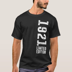 Geburtstag und Vintag 1921 T-Shirt