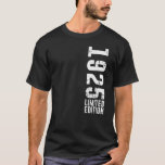 Geburtstag und Vintag 1925 T-Shirt<br><div class="desc">Geburtstag und Vintag 1925.</div>