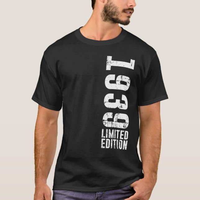 Geburtstag und Vintag 1939 T-Shirt (Vorderseite)