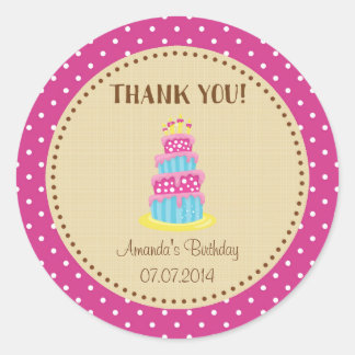 Geburtstag Vielen Dank, Sticker