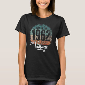 Geburtstag Vintages Geburtsjahr 1962 Geburtstag T-Shirt