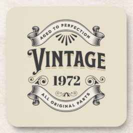 Geburtstag vollendet getränkeuntersetzer