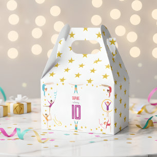 Geburtstag von Akrobatik und Gymnastik Geschenkschachtel