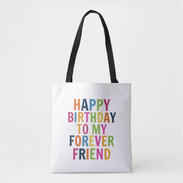Geburtstag von Freunden  Tasche (Vorderseite)