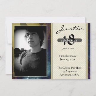 Geburtstag von Jungen oder Männern Einladung