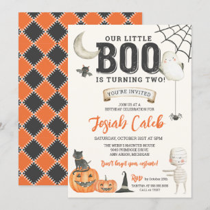 Geburtstag von Little Boo Children Einladung