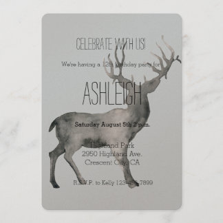 Geburtstag von Waldwild Einladung