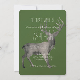 Geburtstag von Waldwild Einladung