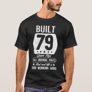 Geburtstag vor 79 Jahren erbaut Originalteile T-Shirt
