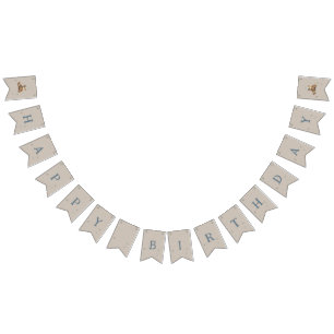 Geburtstag Wimpelkette