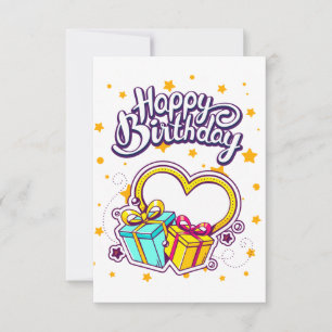 Geburtstag wünschen dankeskarte