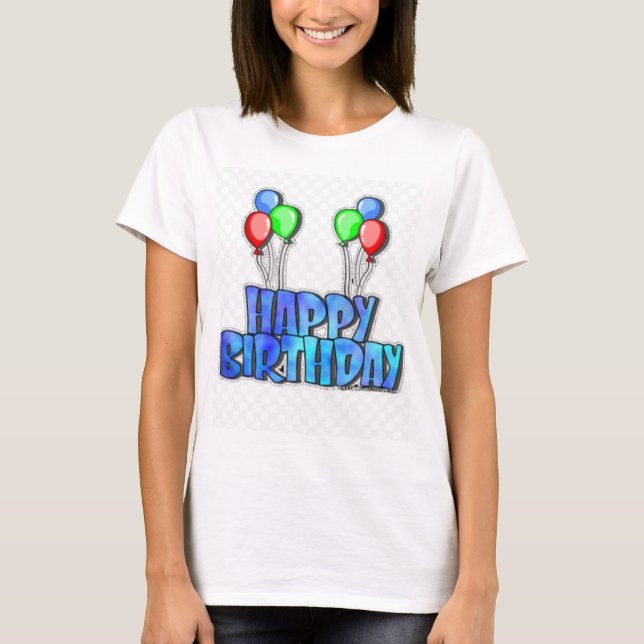 Geburtstag wünscht Beste Freundin Shirt (Vorderseite)