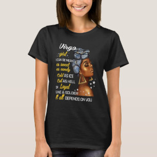 Geburtstag Zodiac Virgo Girl August oder September T-Shirt