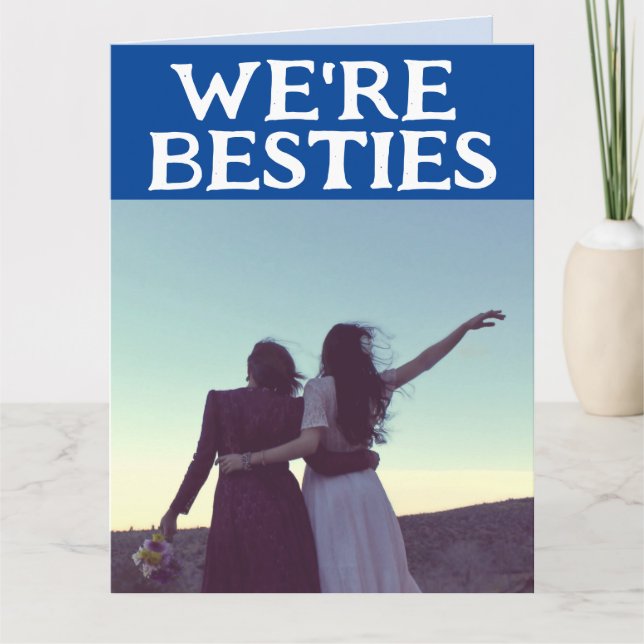 GEBURTSTAGBESTÄTIGKEITEN WIE LUCY & ETHEL GREETING KARTE (Vorderseite)