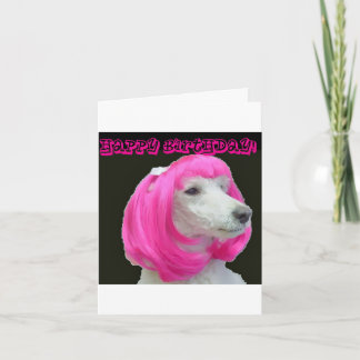 Geburtstage mit Bowie Karte