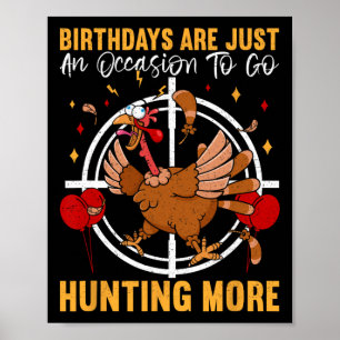 Geburtstage sind nur ein Moment, um in die Türkei  Poster