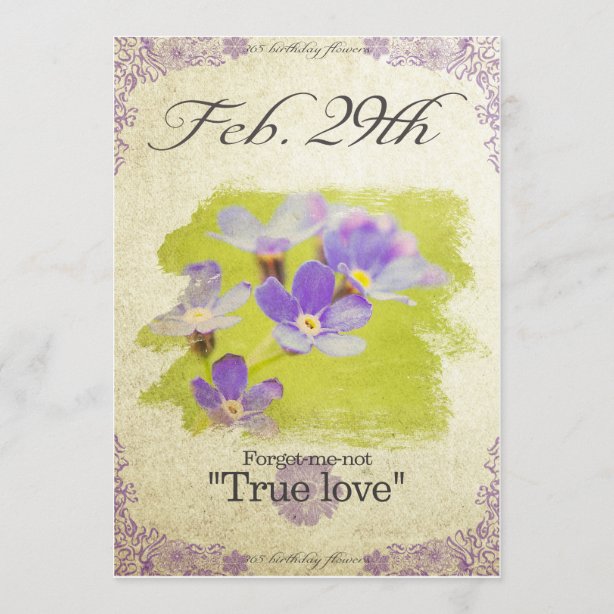 29 Februar Geburtstagskarten  Zazzle.ch