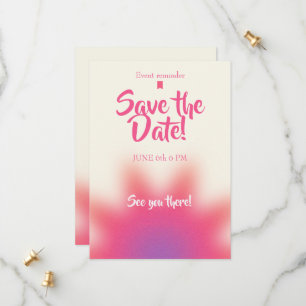 Geburtstags-Einladung "Termin vormerken" Save The Date