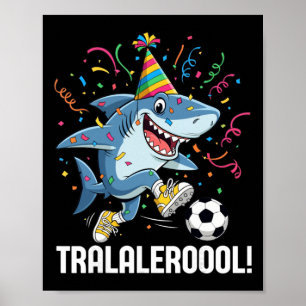 Geburtstags-Fußball-Meme-Torschützen-Modus aktivie Poster