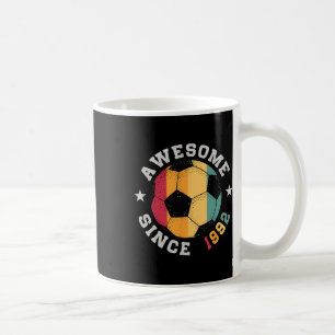 Geburtstags-Fußballspieler 33 Jahre alt Großartig Kaffeetasse