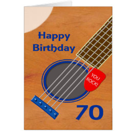 Geburtstags-Gitarrenspieler Geburtstag
