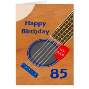 Geburtstags-Gitarrenspieler Geburtstag