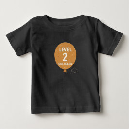 Geburtstags-Grafik-T-Shirt für 2-Jährige Baby T-shirt