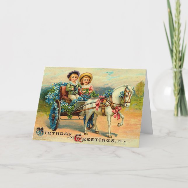 Geburtstags-Grüße Karte (Vorderseite)