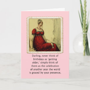 Geburtstags-Karte Vintage Ackerman Dame Humor Karte