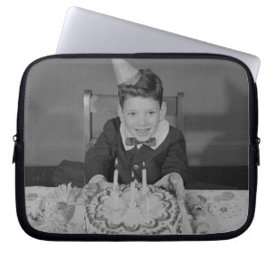 Geburtstags-Kuchen Laptopschutzhülle