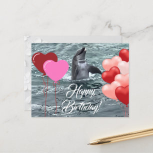 Geburtstags-Liebe Postkarte