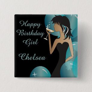 Geburtstags-oder Button