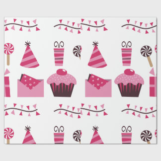Geburtstags-Packpapier Geschenkpapier