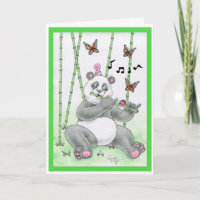 Geburtstags-Panda-Bär