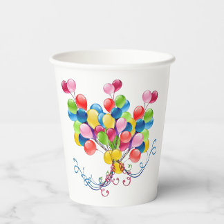 Geburtstags-Papier-Cup Pappbecher