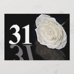 Geburtstags-Party Einladung 31 Jahre alt