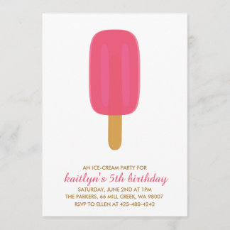 Geburtstags-Party Einladung eines