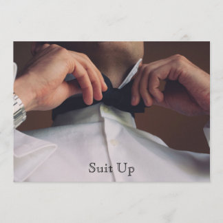 Geburtstags-Party Einladung für einen Typ