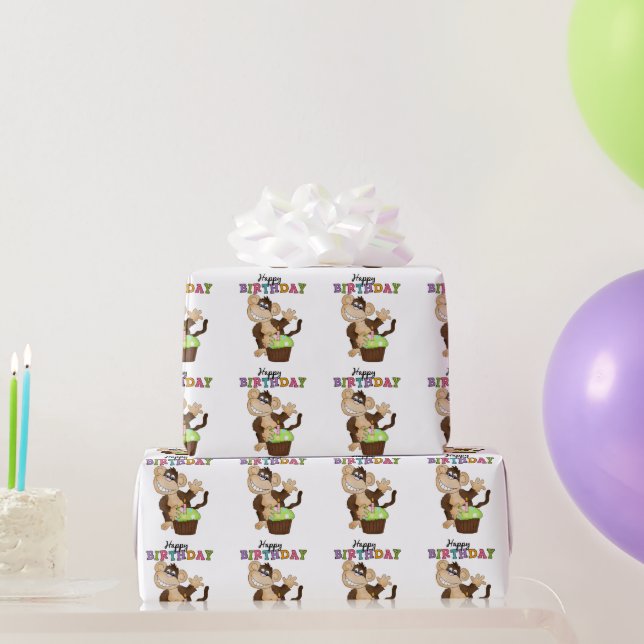 Geburtstags-Party Geschenkpapier (Partygeschenke)