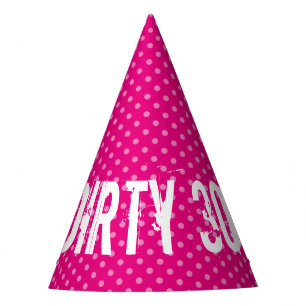 Geburtstags-Partyhut des SCHMUTZIGEN lustigen Partyhütchen
