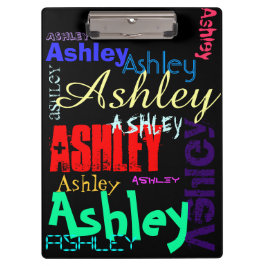 Geburtstags-personalisiertes wiederholendes klemmbrett