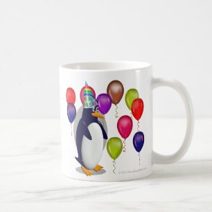 Geburtstags-Pinguin Kaffeetasse